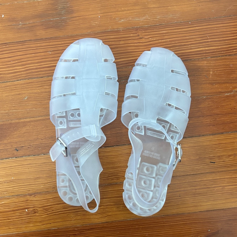 Old Navy Clear Jelly Sandals